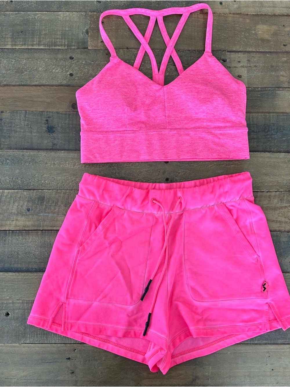 JoyLab Neon Pink Athleisure Set